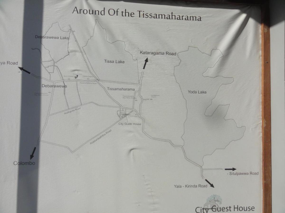 The Yala City Guest House Tissamaharama Zewnętrze zdjęcie